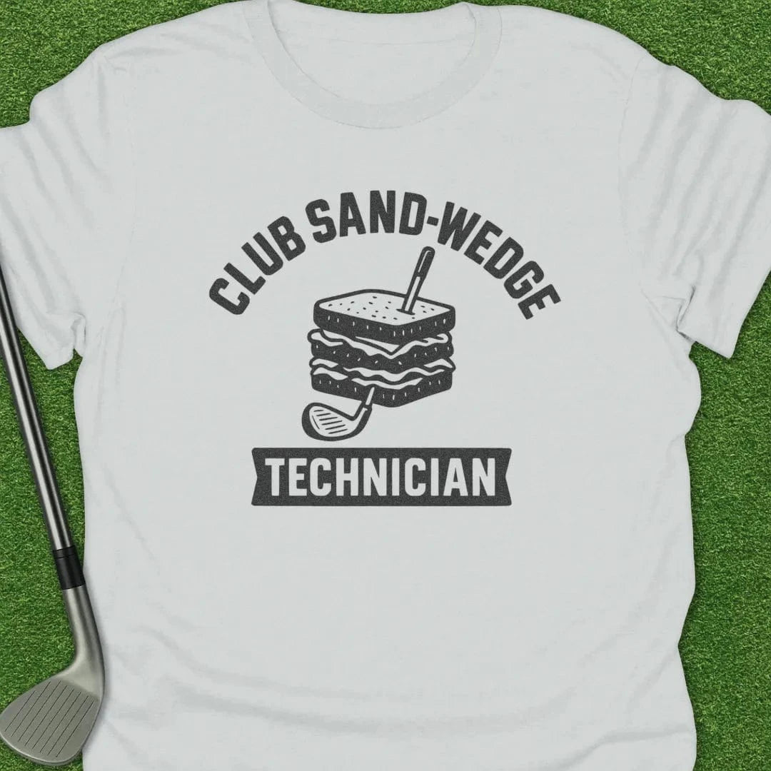 White / S Club Sandwedge T-Shirt