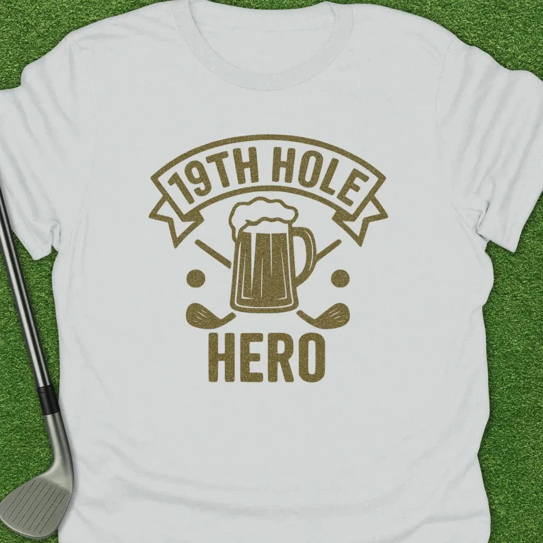 White / S Hole Hero T-Shirt