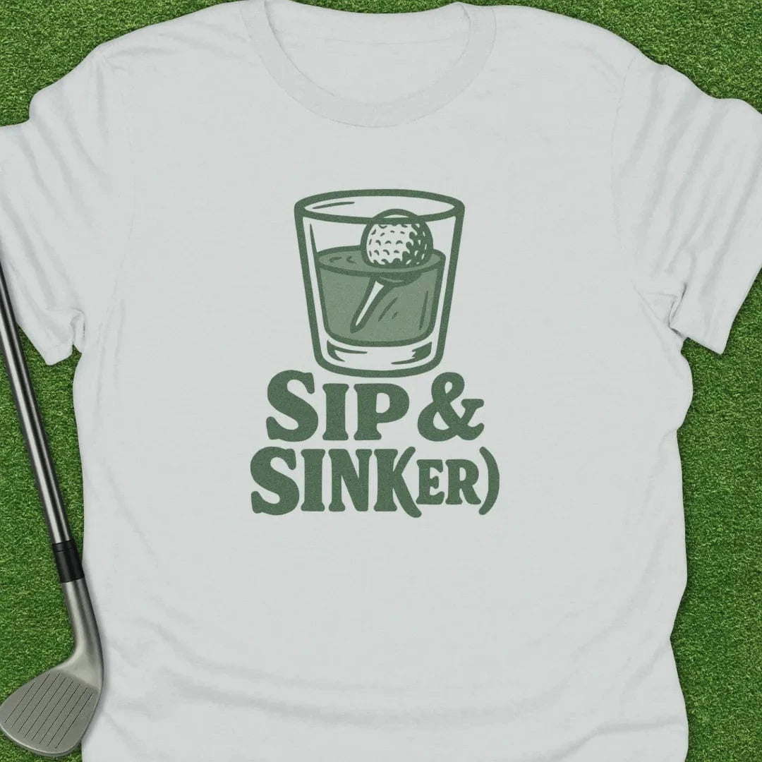 White / S Sip Sinker T-Shirt