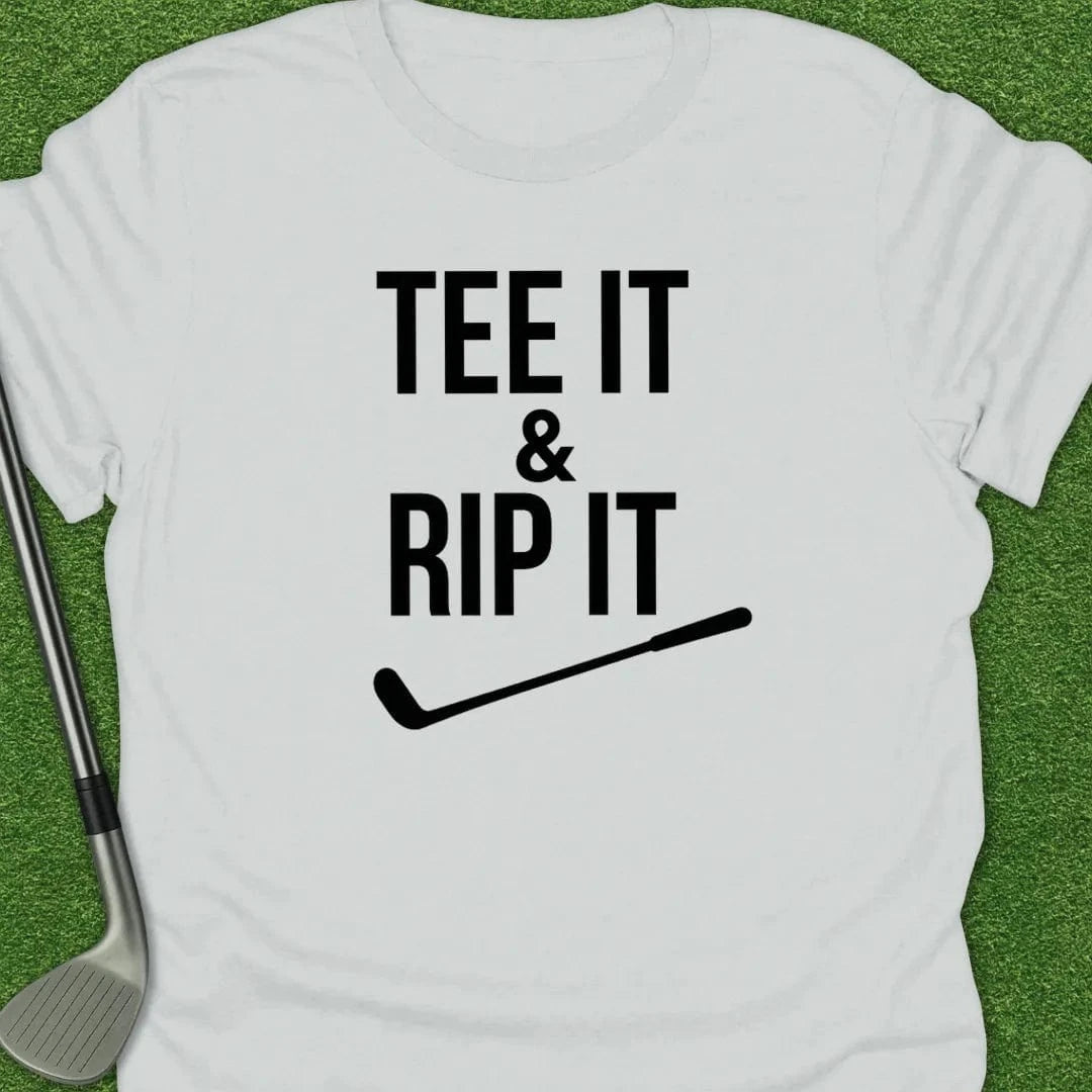White / S Tee Rip T-Shirt