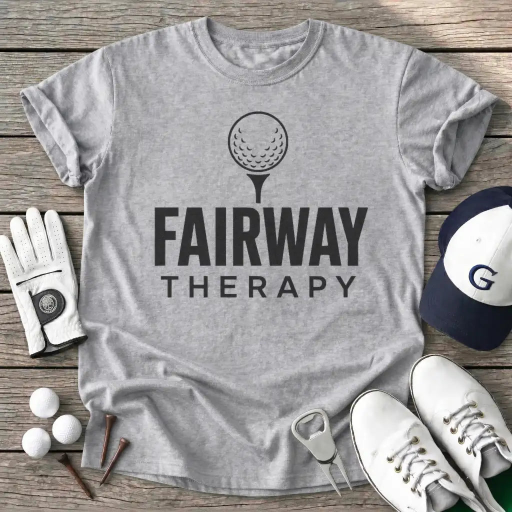 Fairway Therapy T-Shirt in Sport Grey
