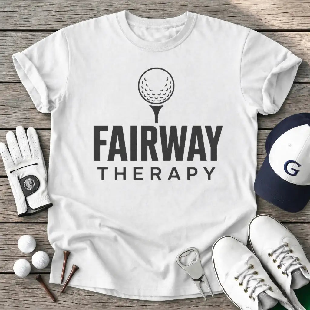 Fairway Therapy T-Shirt in White