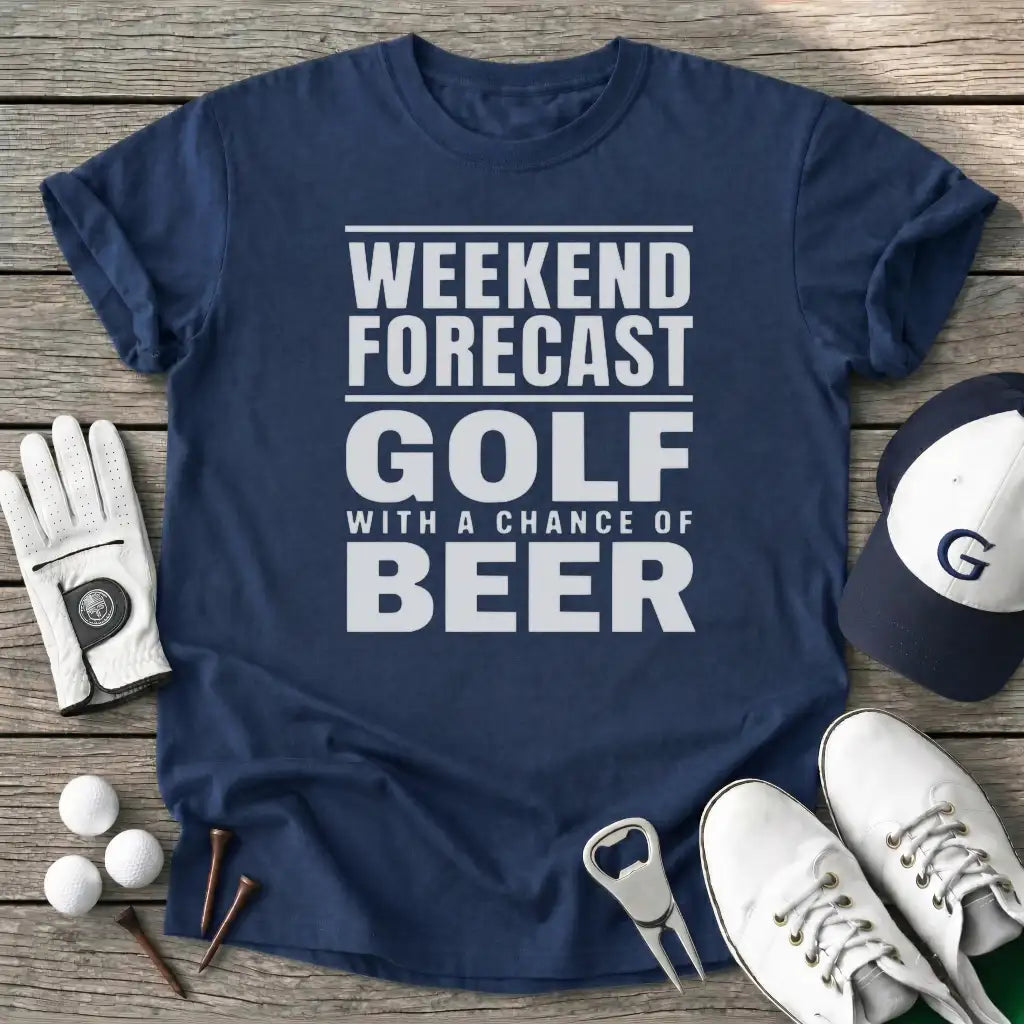 Weekend Forecast T-Shirt in Navy