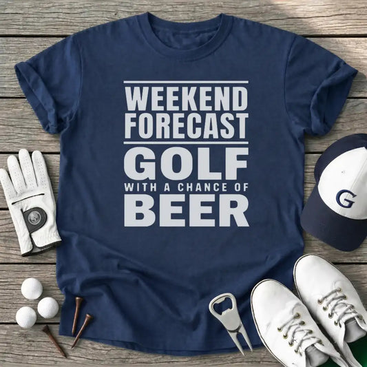 Weekend Forecast T-Shirt in Navy