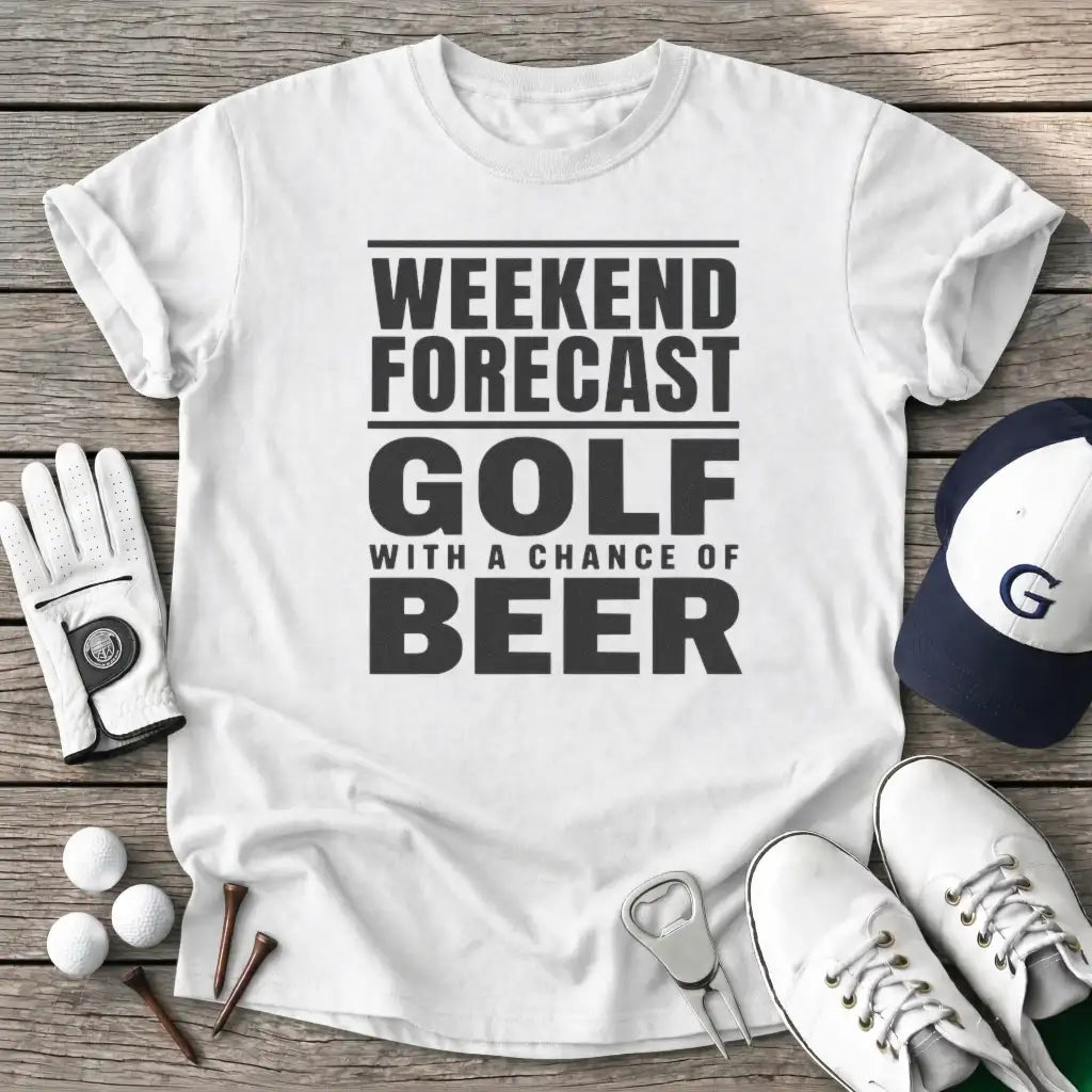 Weekend Forecast T-Shirt in White