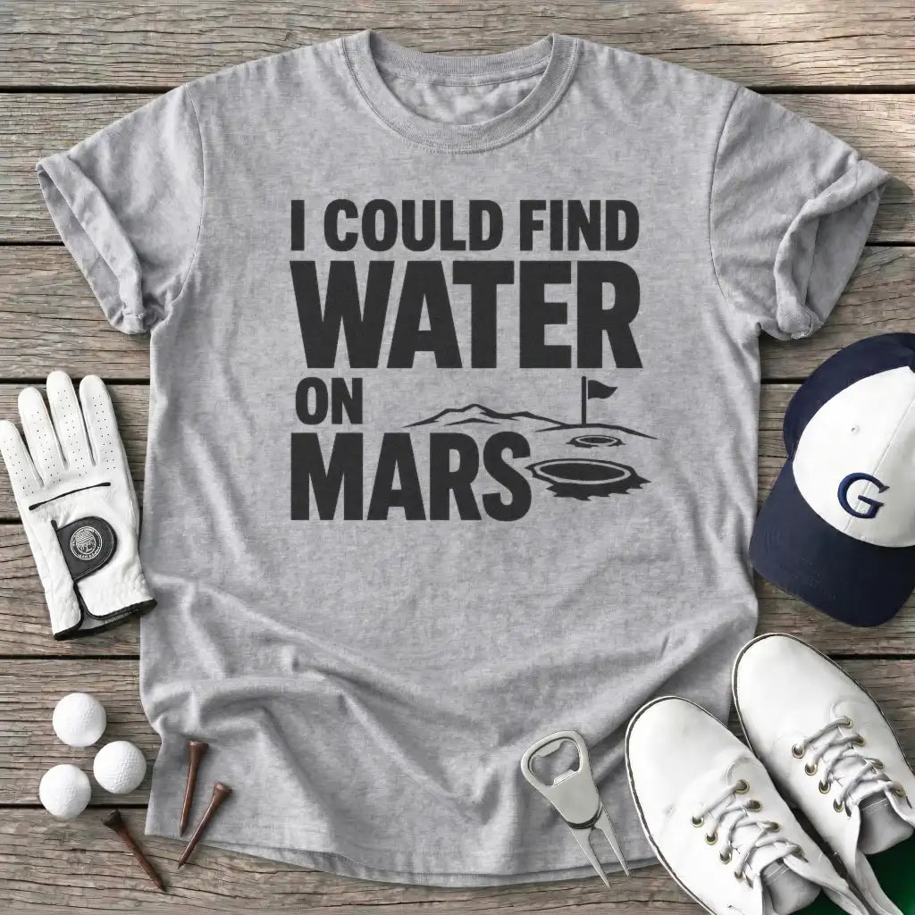 Could Find Water T-Shirt in Sport Grey