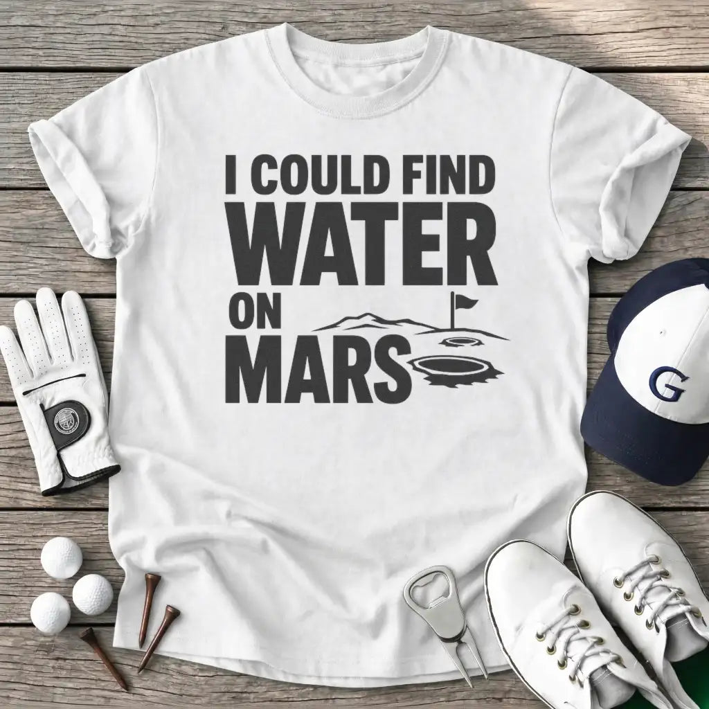 Could Find Water T-Shirt in White