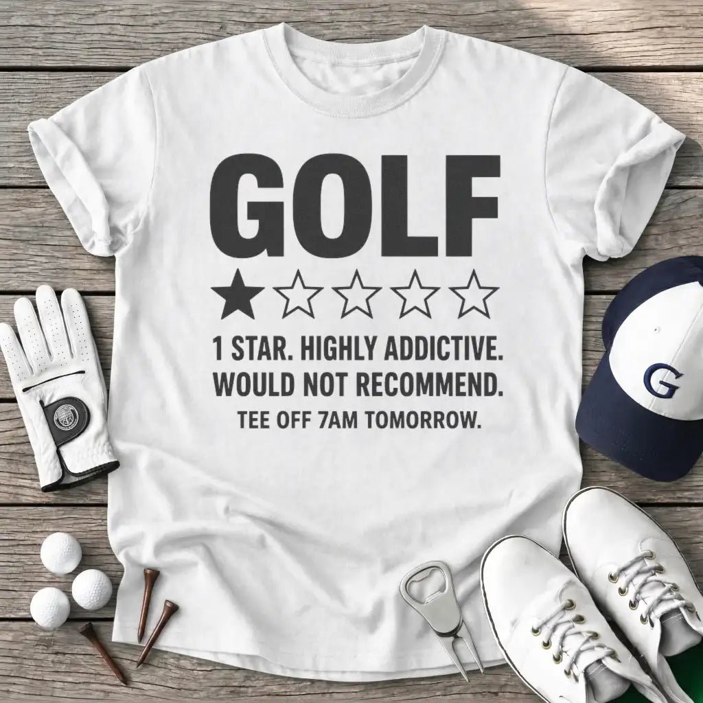 Golf Star Very T-Shirt in White