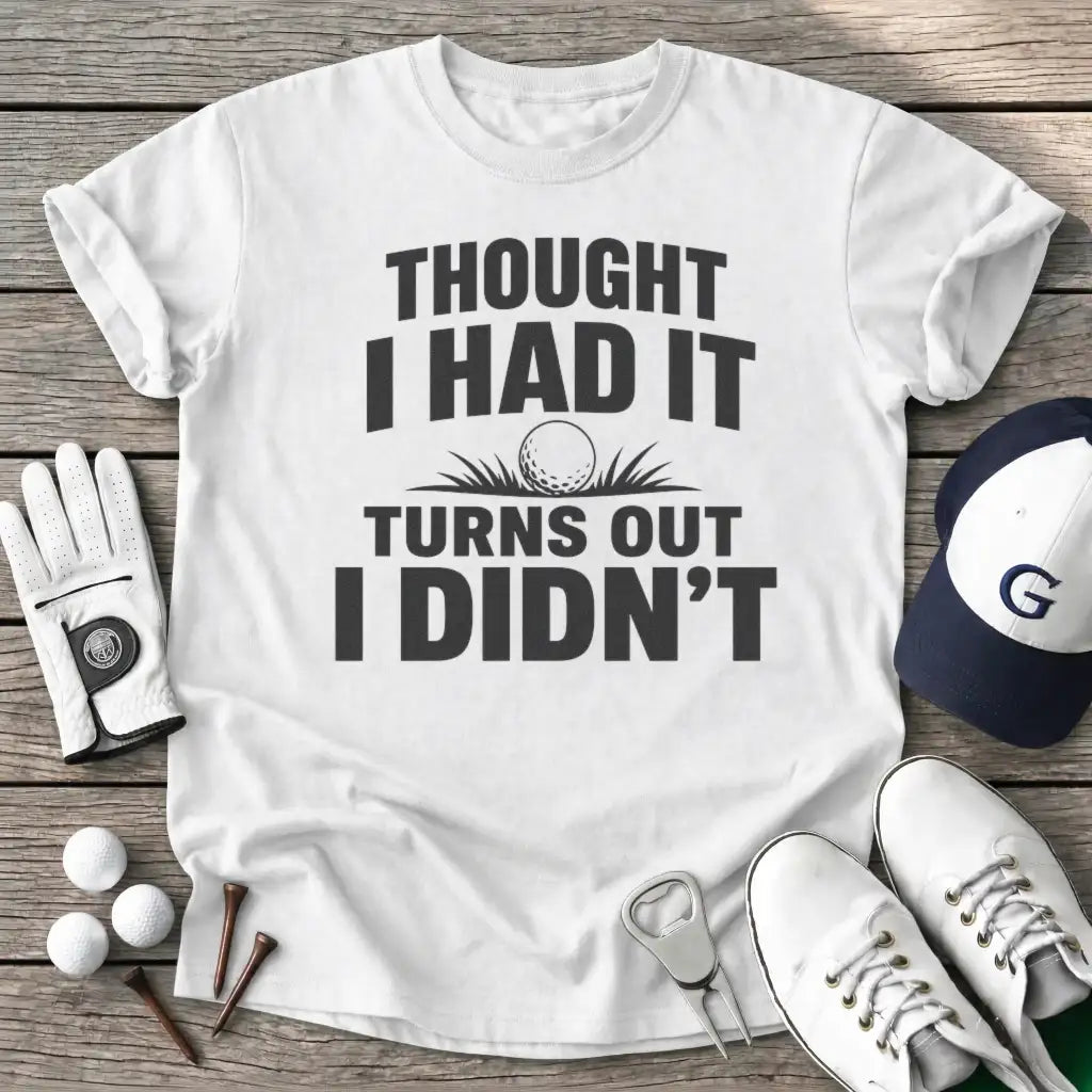 Thought Had Turns T-Shirt in White