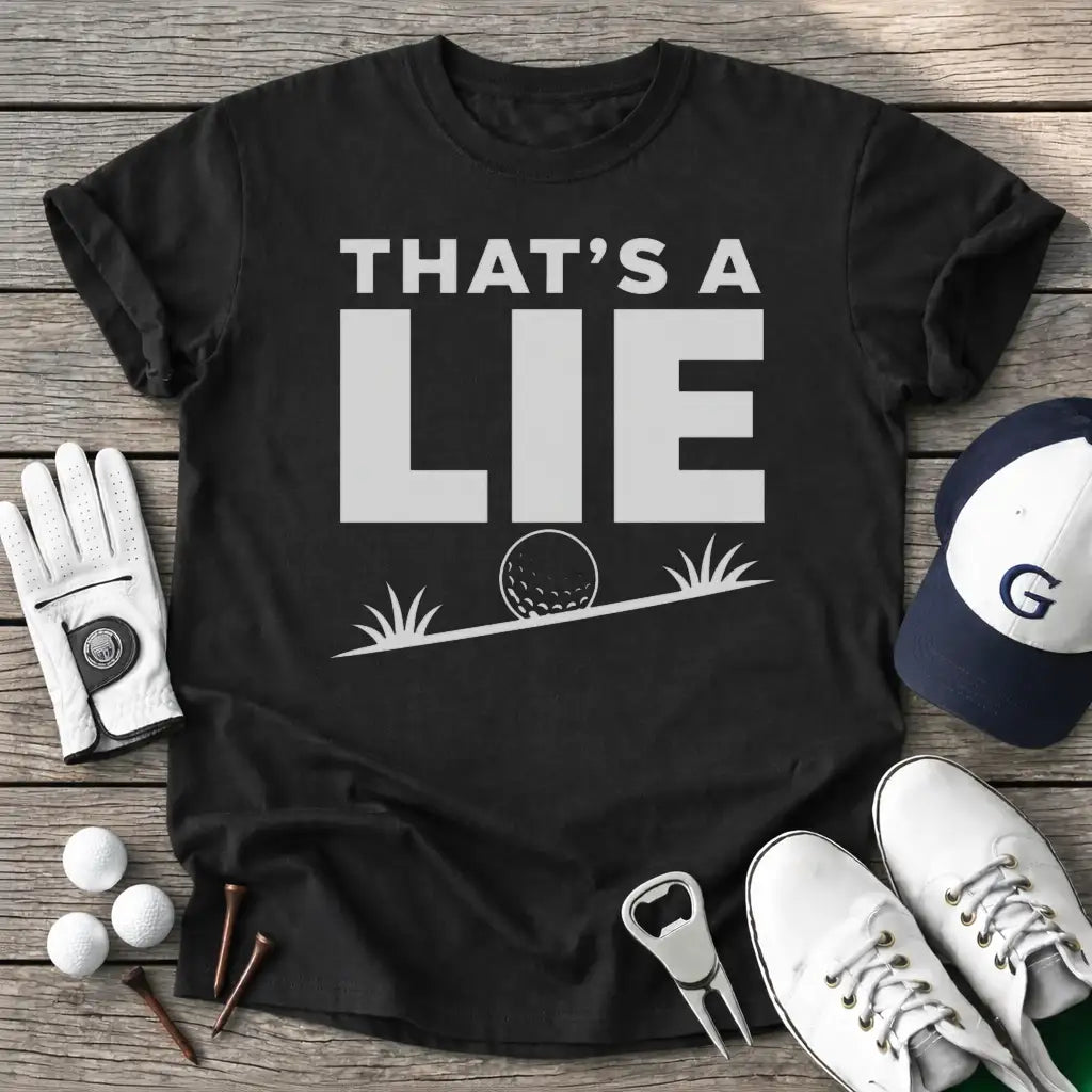 Thats Lie T-Shirt in Black