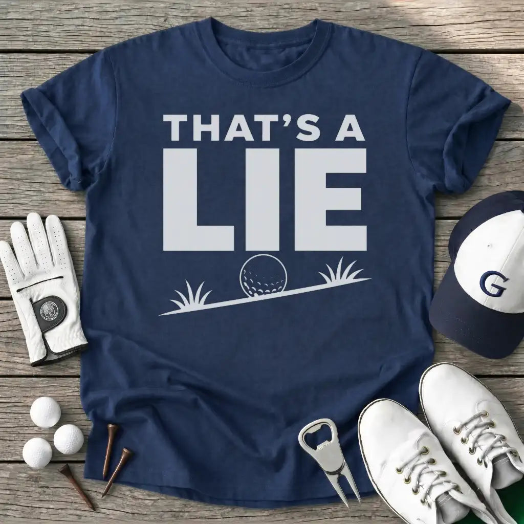Thats Lie T-Shirt in Navy