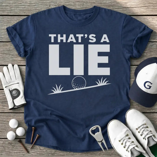 Thats Lie T-Shirt in Navy