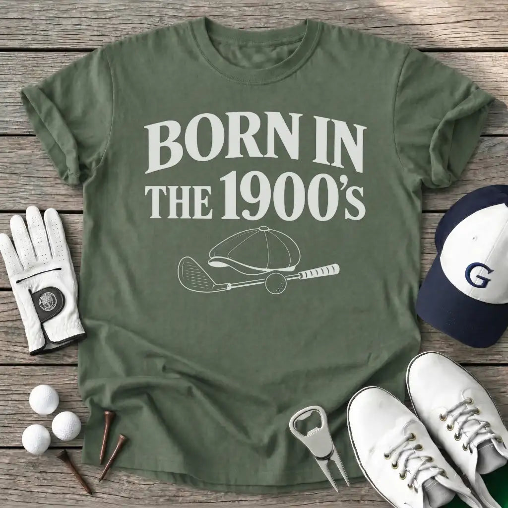 Born The T-Shirt in Military Green