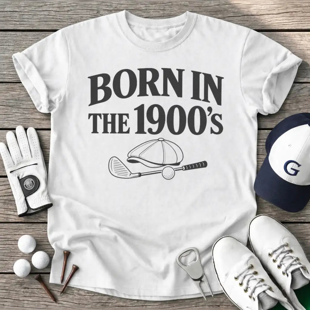 Born The T-Shirt in White