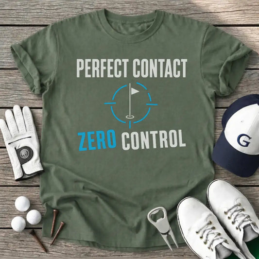 Perfect Contact T-Shirt in Military Green