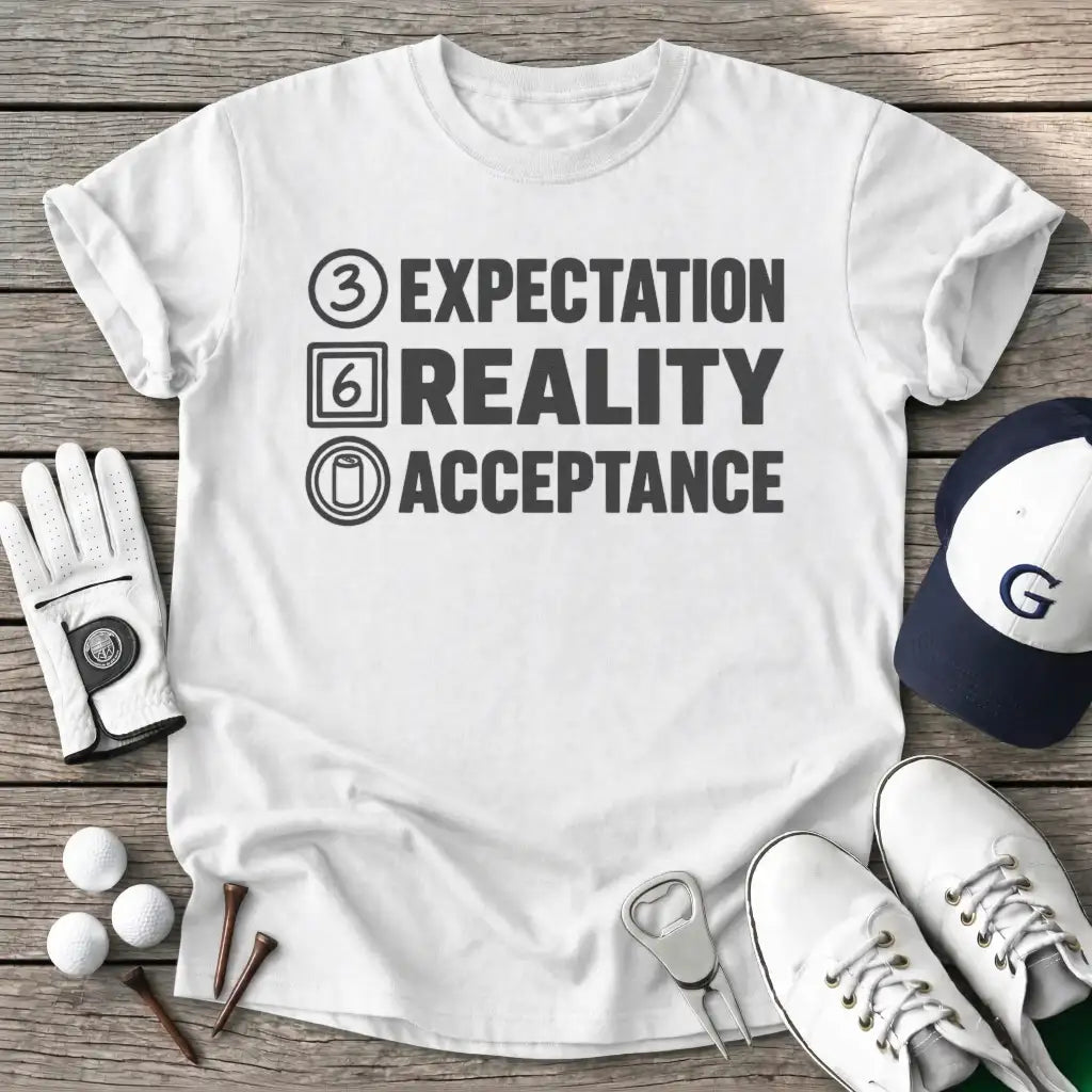 Beer Expectation T-Shirt in White