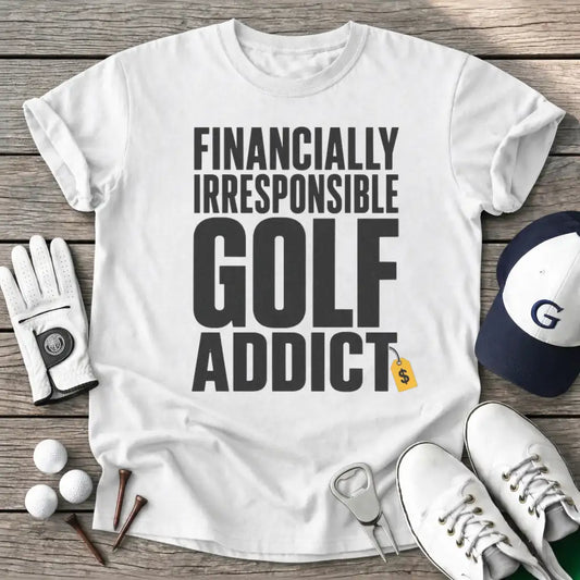 Financially T-Shirt in White