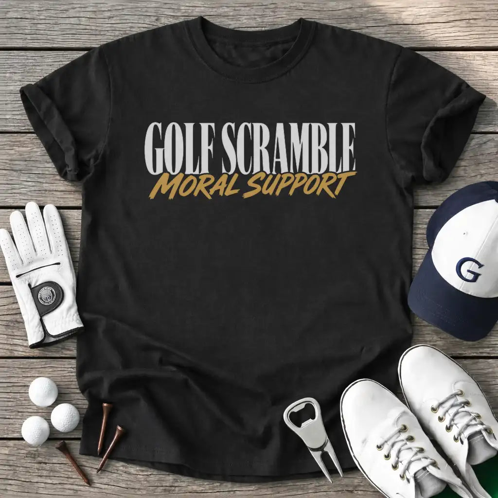 Golf Scramble Moral T-Shirt