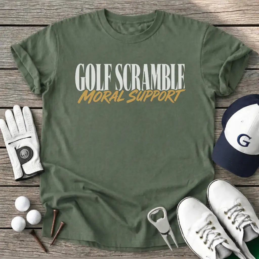 Golf Scramble Moral T-Shirt