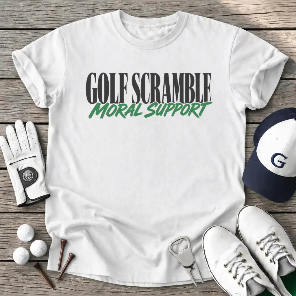 Golf Scramble Moral T-Shirt