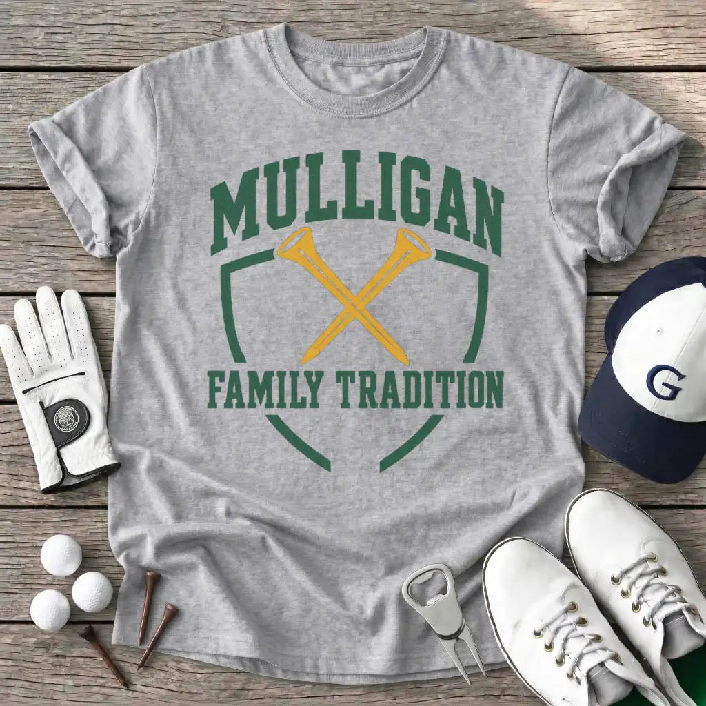 Mulligan Family T-Shirt in Sport Grey