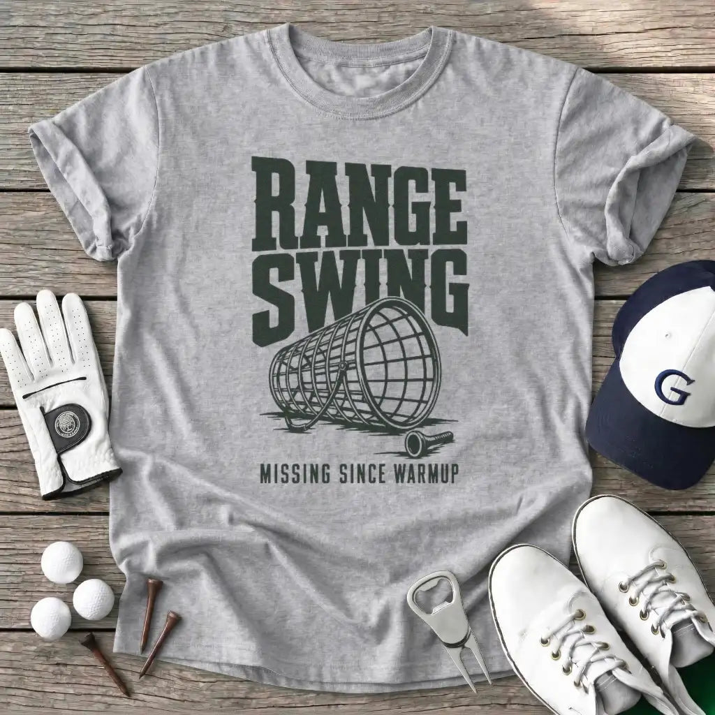 Range Swing Missing T-Shirt in Sport Grey