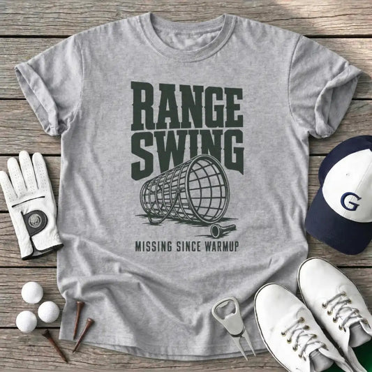 Range Swing Missing T-Shirt in Sport Grey