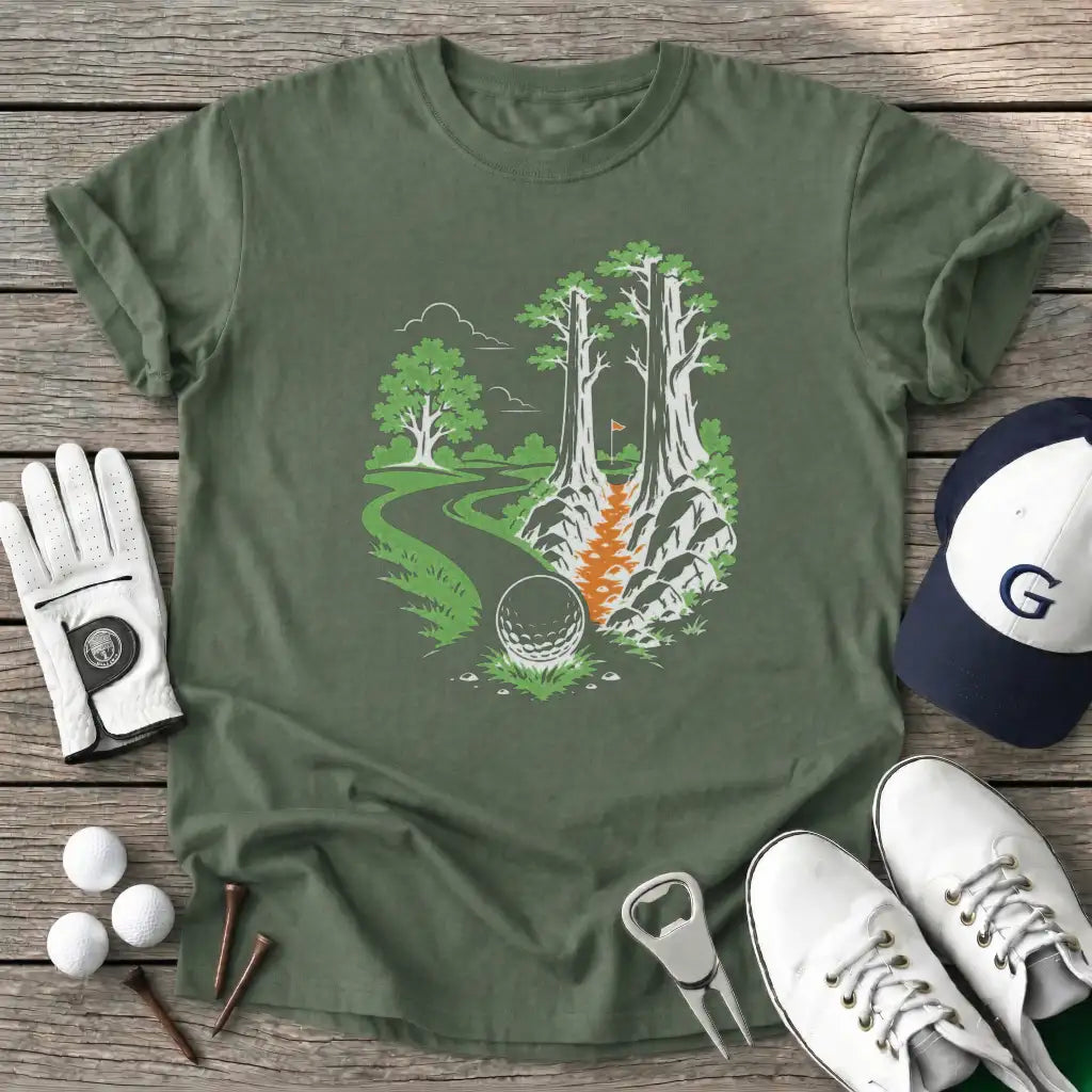 Forest Fairway Golf T-Shirt
