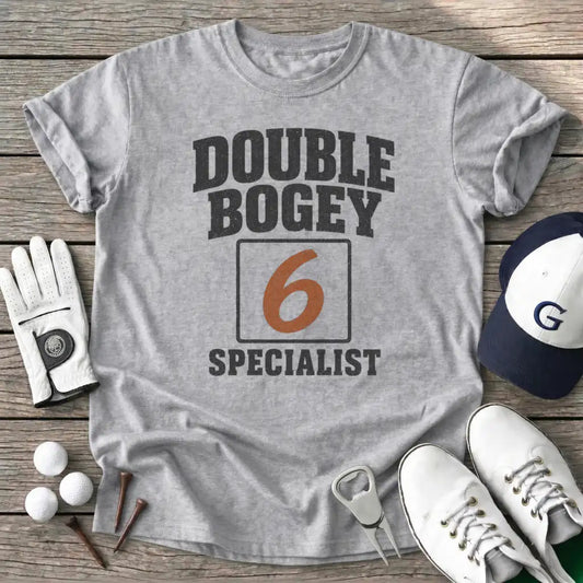 Double Bogey T-Shirt in Sport Grey