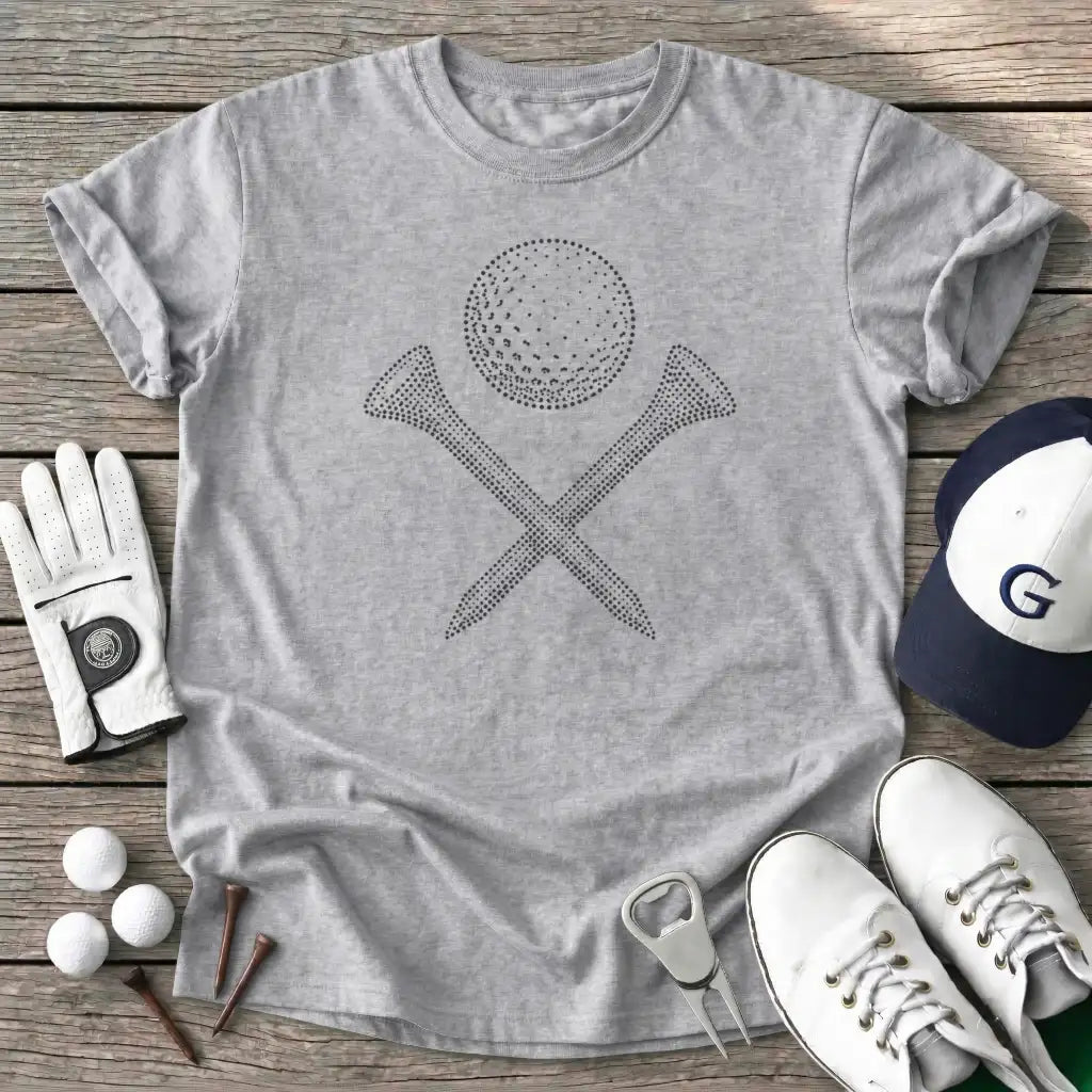 Golf Ball Crossed T-Shirt