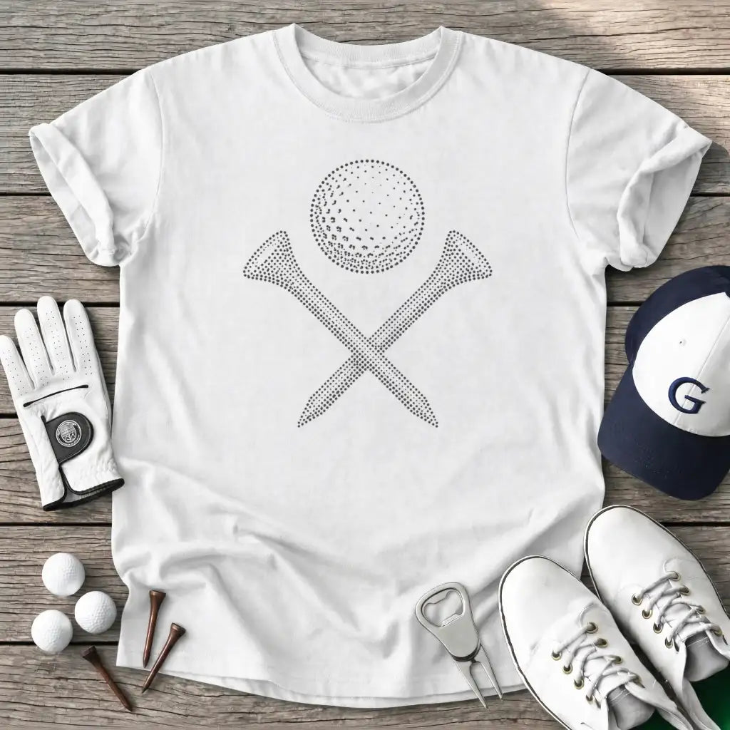 Golf Ball Crossed T-Shirt