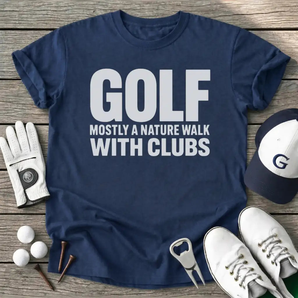 Golf Mostly Nature T-Shirt