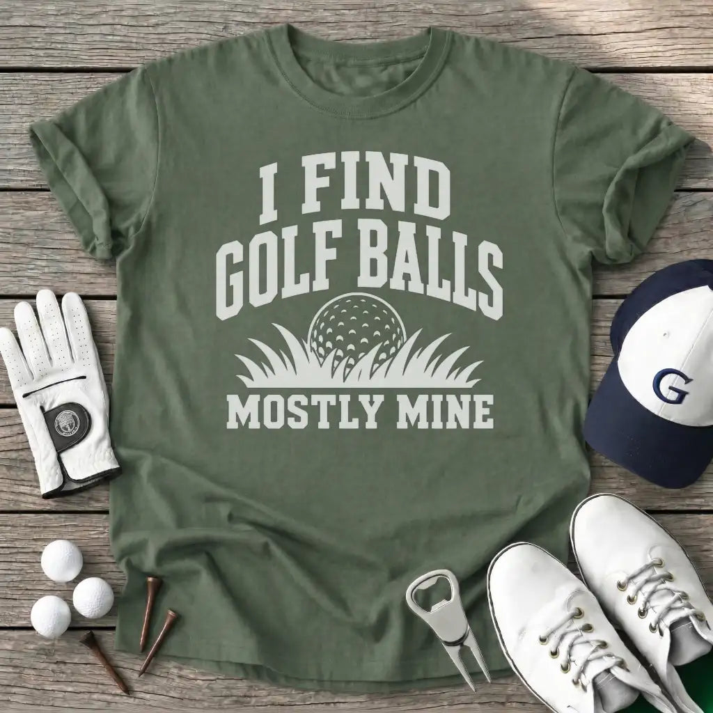 Find Golf Balls T-Shirt