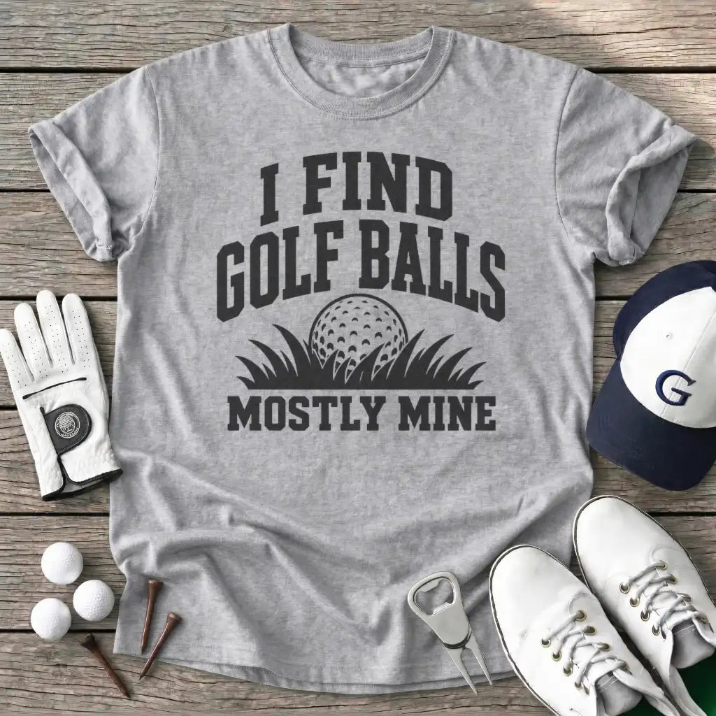 Find Golf Balls T-Shirt
