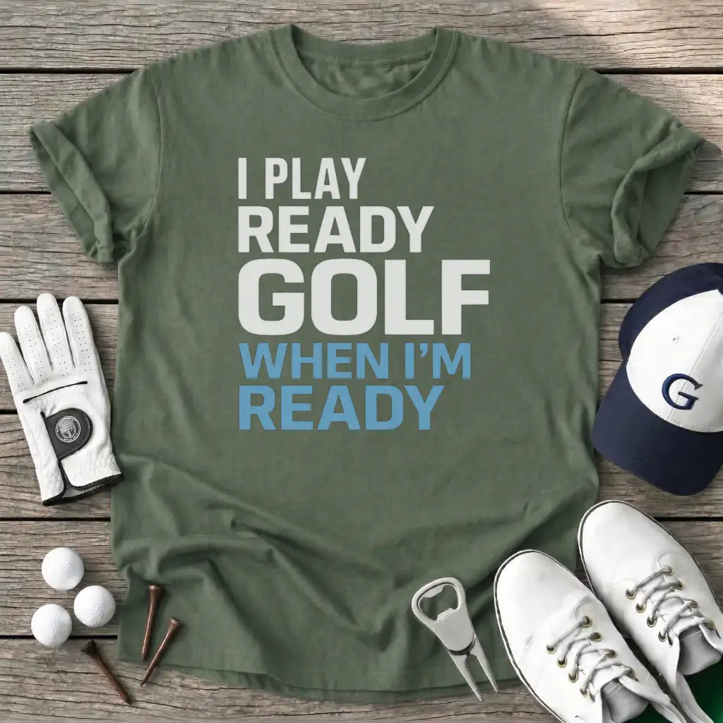 Play Ready Golf T-Shirt
