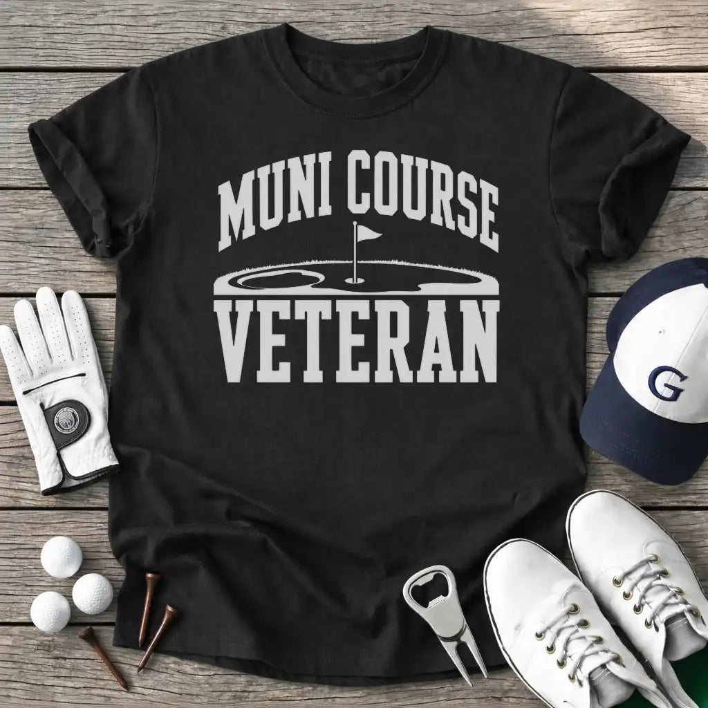 Muni Course Veteran T-Shirt