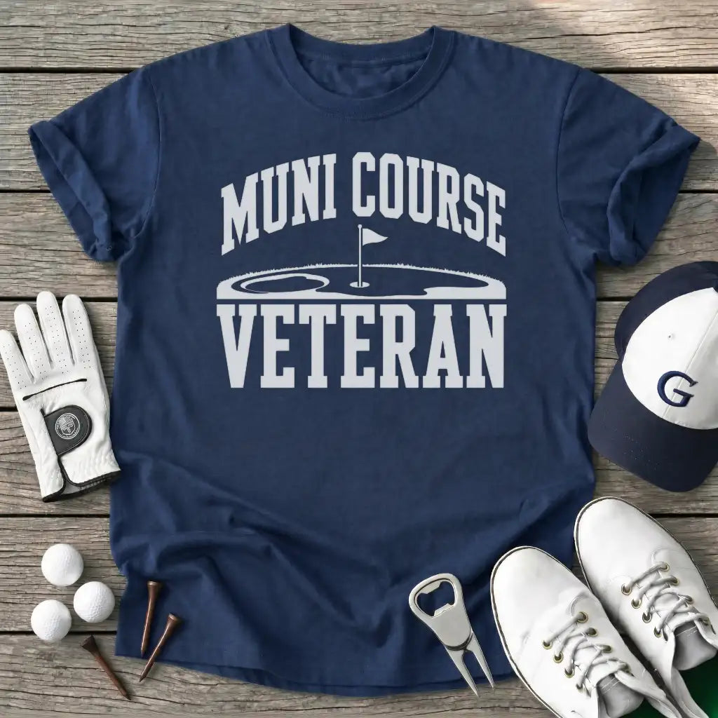Muni Course Veteran T-Shirt