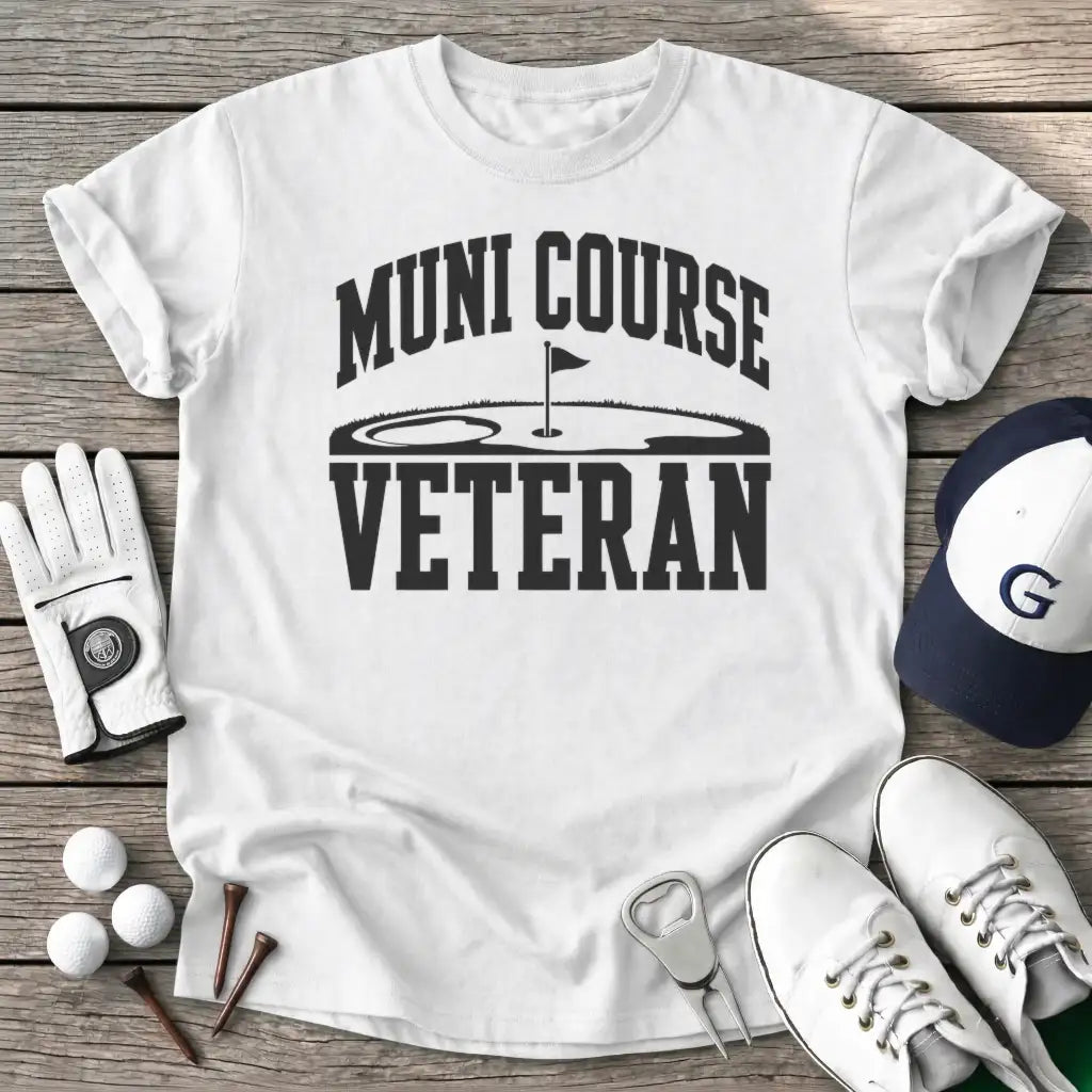 Muni Course Veteran T-Shirt