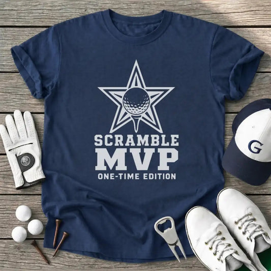 Scramble Mvp T-Shirt in Navy