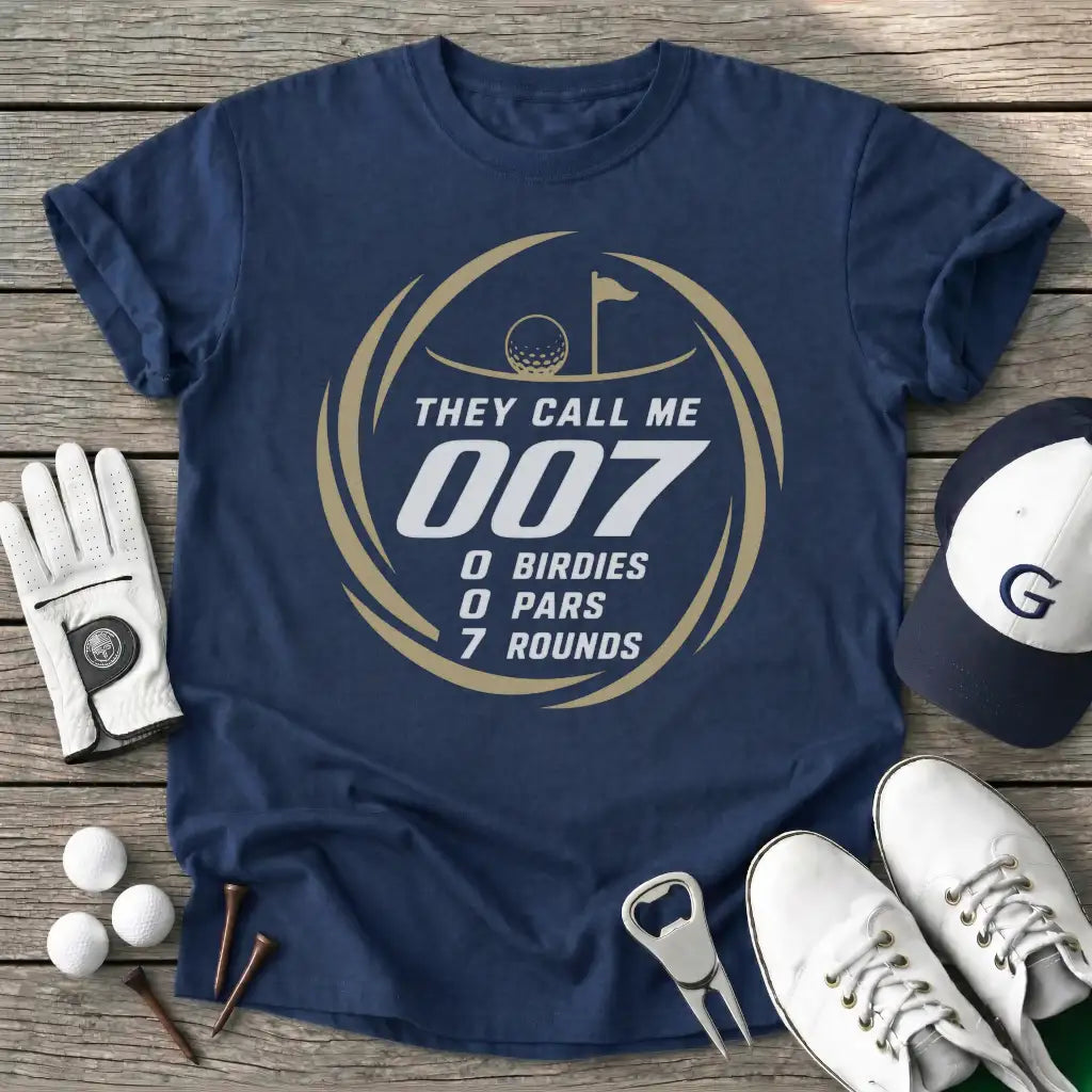 They Call Birdies T-Shirt in Navy