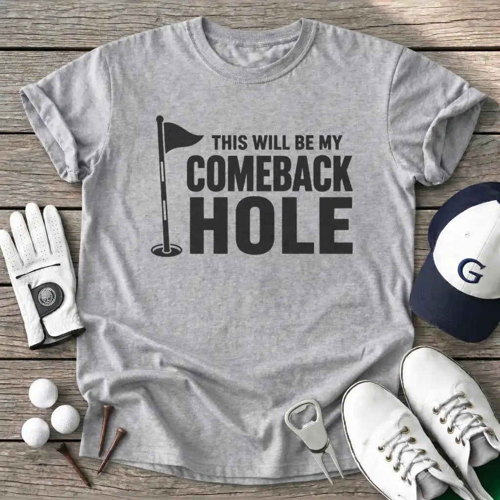 This Will Comeback T-Shirt in Sport Grey