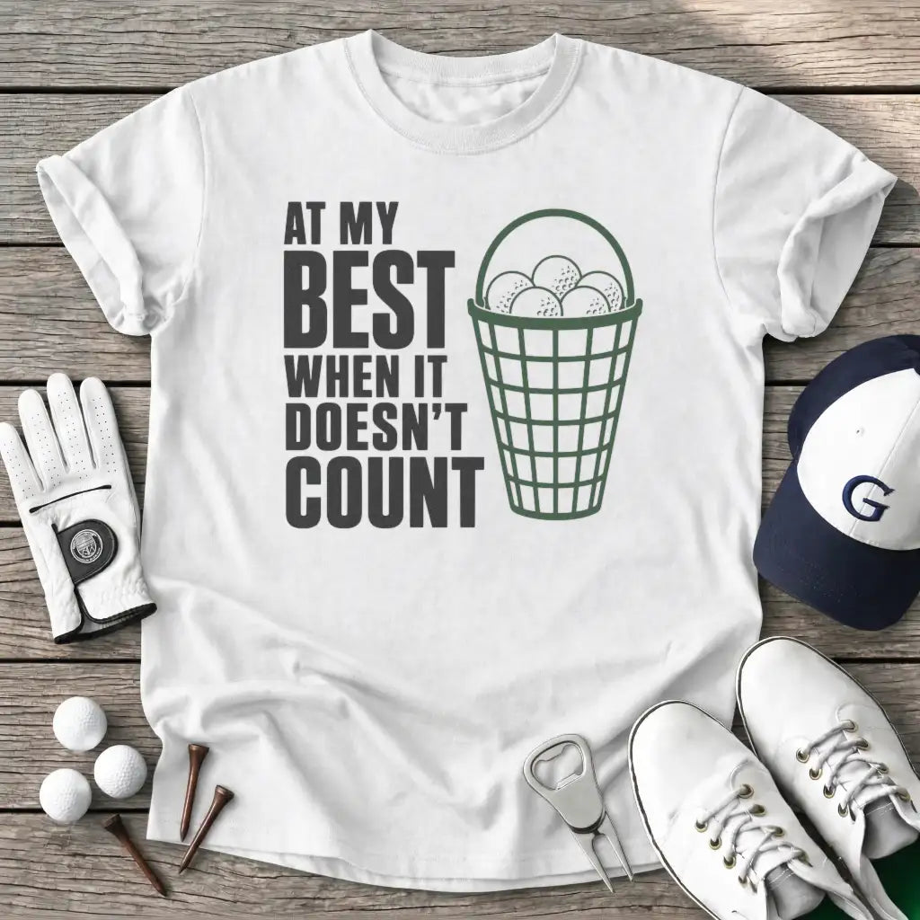 Best When Doesnt T-Shirt in White