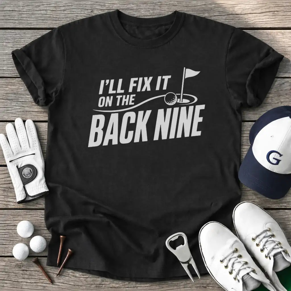 Ill Fix The Back T-Shirt in Black