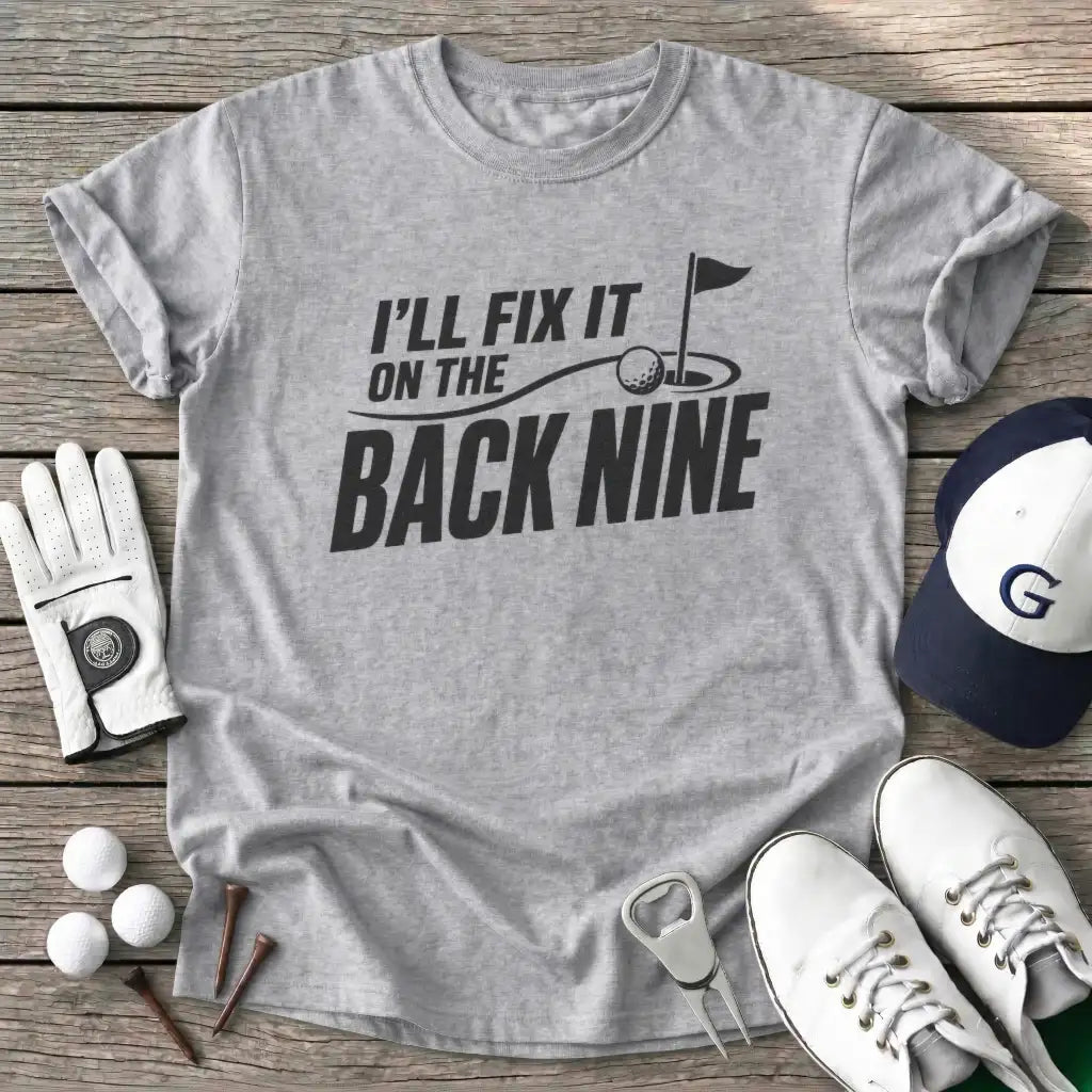 Ill Fix The Back T-Shirt in Sport Grey