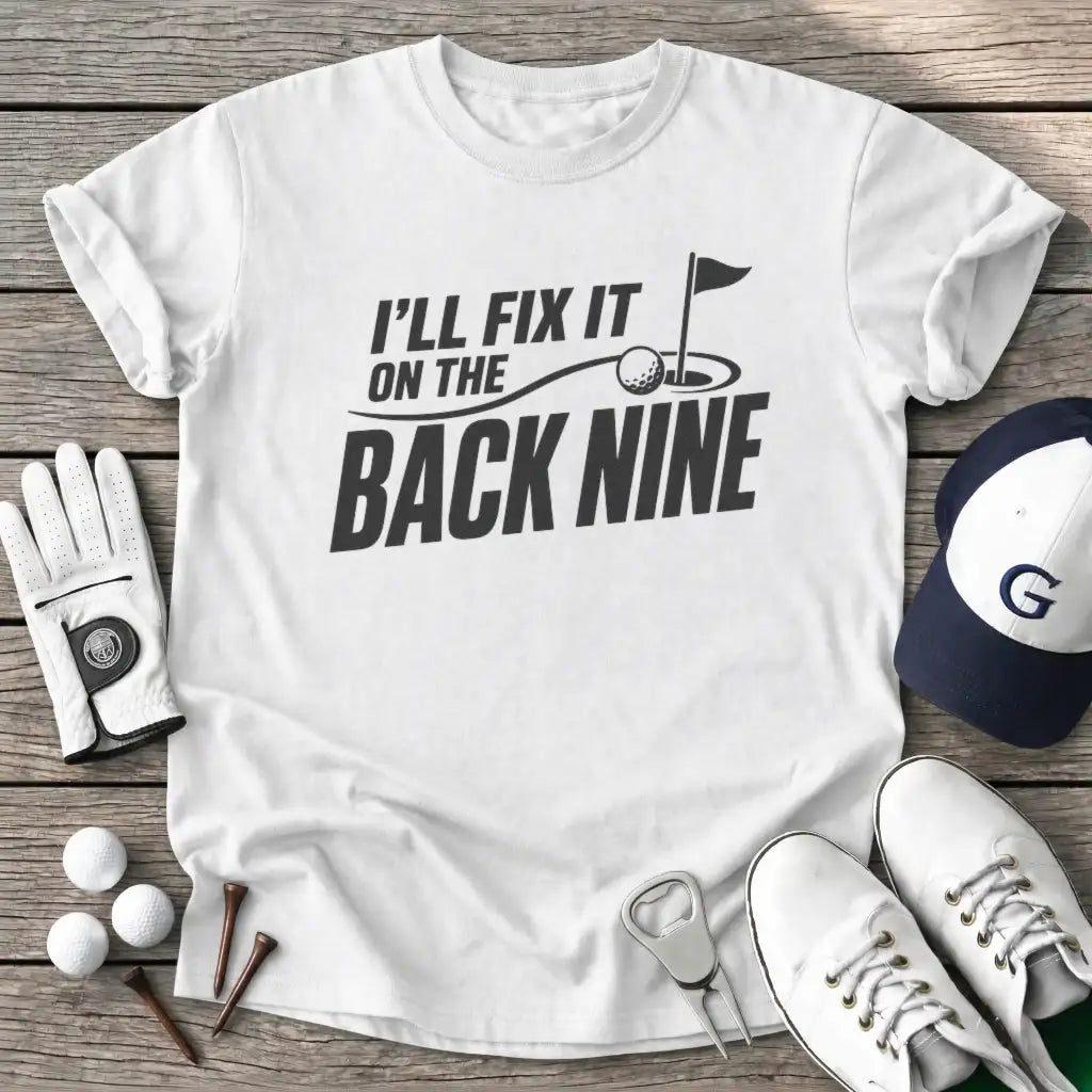 Ill Fix The Back T-Shirt in White