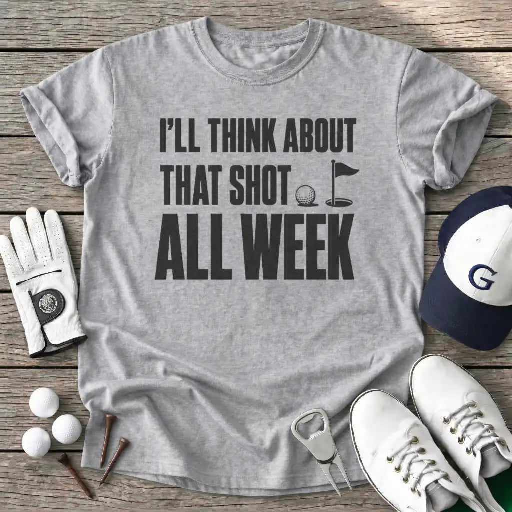 Ill Think About T-Shirt in Sport Grey