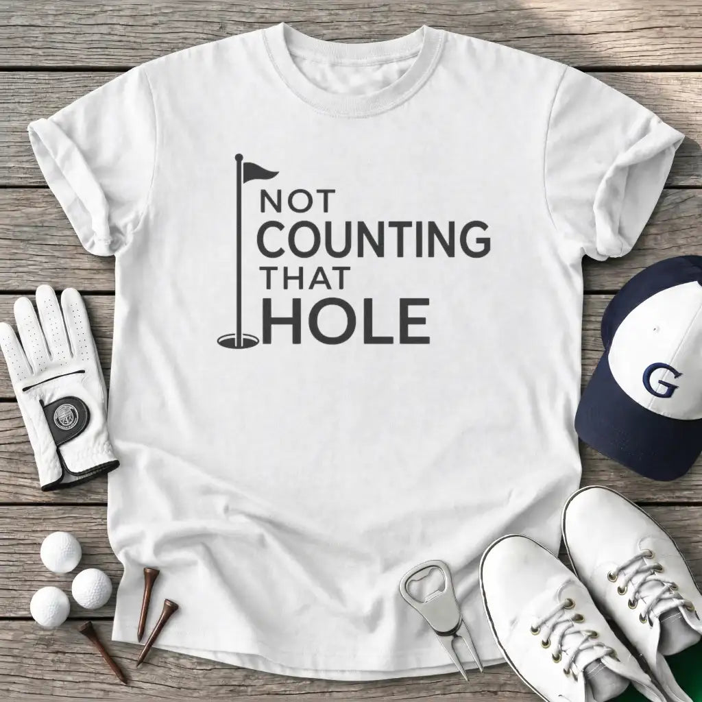 Not Counting That T-Shirt in White