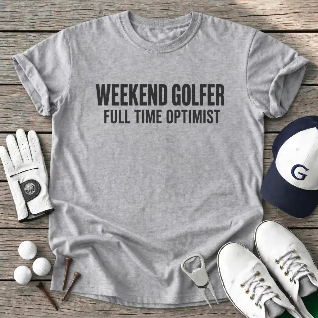 Optimist Weekend T-Shirt in Sport Grey