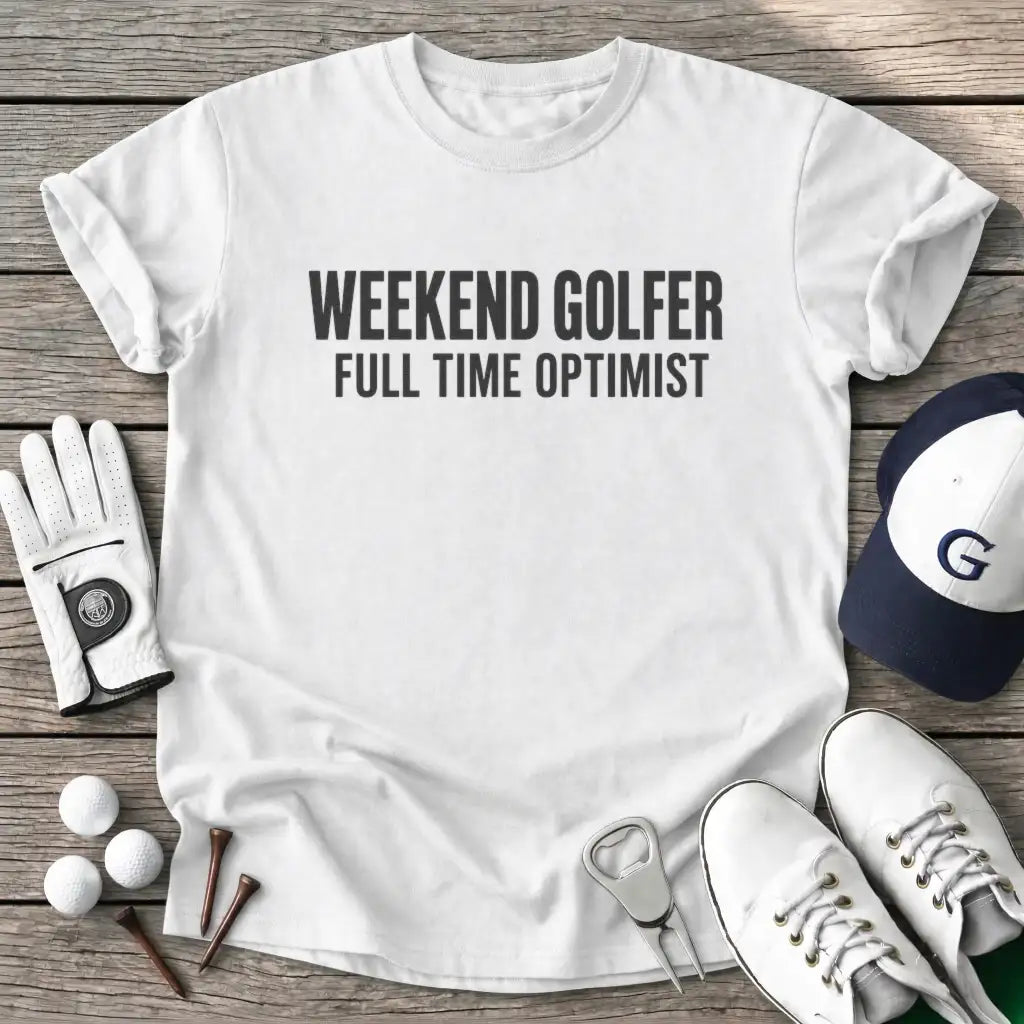 Optimist Weekend T-Shirt in White