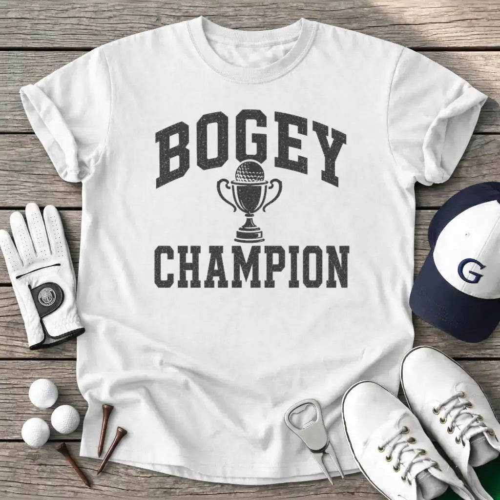 Bogey Champion T-Shirt in White
